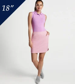 Outlet Peter Millar Alice Geo Petal Hem Skort Lilac Blossom