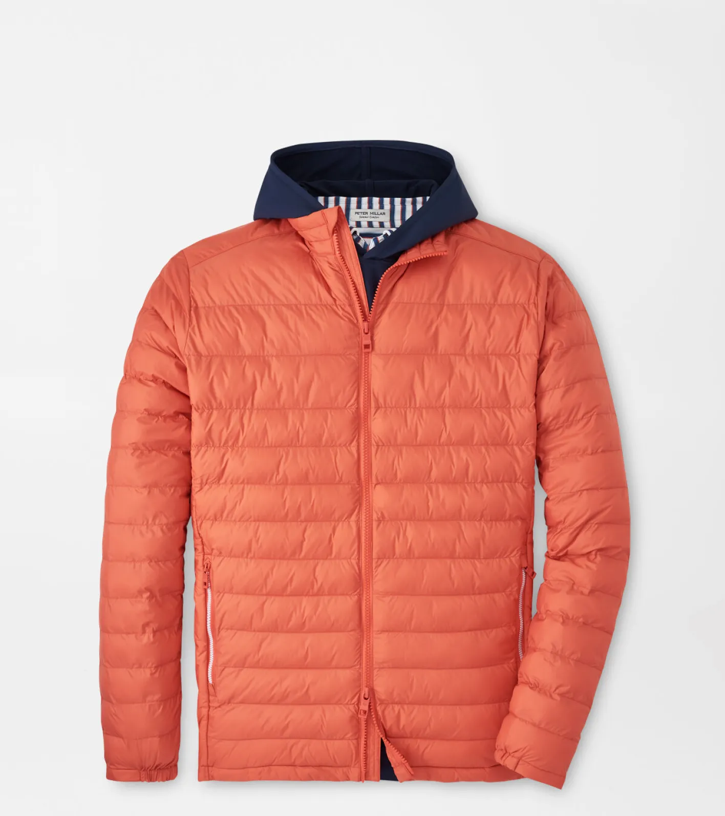 New Peter Millar All Course Jacket Burning Sunset