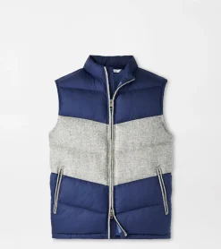 Best Peter Millar Alpine Vest Navy/Gale Grey