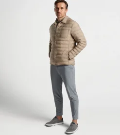 Best Peter Millar Apex Snap Jacket JUTE