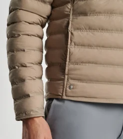 Best Peter Millar Apex Snap Jacket JUTE