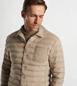 Best Peter Millar Apex Snap Jacket JUTE