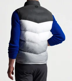 Outlet Peter Millar Apr&egrave;s Ski Vest BLACK REFLECTIVE