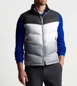 Outlet Peter Millar Apr&egrave;s Ski Vest BLACK REFLECTIVE