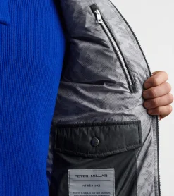 Outlet Peter Millar Apr&egrave;s Ski Vest BLACK REFLECTIVE