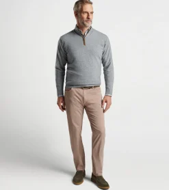 Best Peter Millar Artisan Crafted Cashmere Flex Quarter-Zip Navy