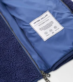 Hot Peter Millar Autumn Pile Fleece Jacket STAR DUST