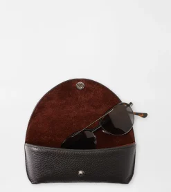 New Peter Millar Aviator Sunglasses Anthracite