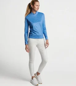 New Peter Millar Azalea Birdie Sport Sweatshirt Bonnet