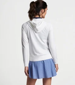 Fashion Peter Millar Beaumont Full-Zip Hoodie Bonnet