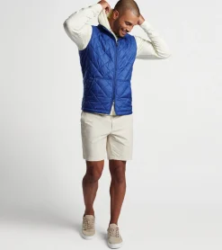 Clearance Peter Millar Bedford Vest Atlantic Blue
