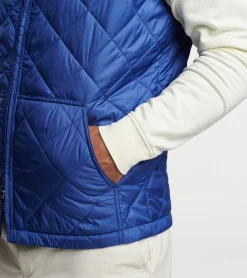 Clearance Peter Millar Bedford Vest Atlantic Blue