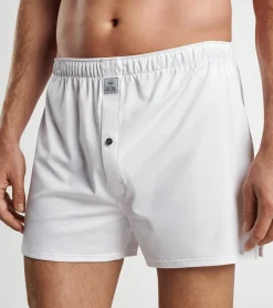 Online Peter Millar Bold Stretch Jersey Boxer White