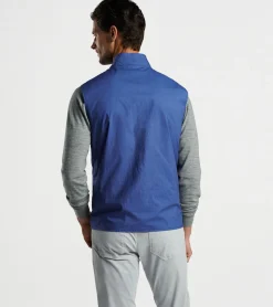 Sale Peter Millar Breeze Reversible Vest BLUE PEARL