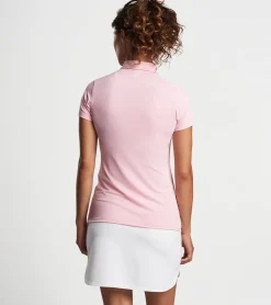 Clearance Peter Millar Button Polo Black