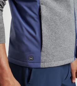 Fashion Peter Millar Cambridge Vest GALE GREY/BLUE PEARL