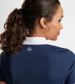 Sale Peter Millar Chrissie Polo Black