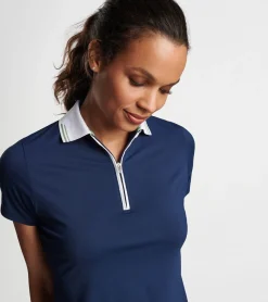 Sale Peter Millar Chrissie Polo Black