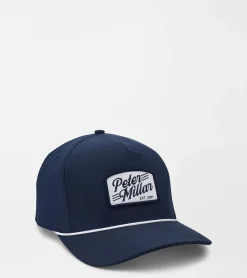 Best Peter Millar Clubhouse Rope Hat Navy