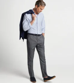 Discount Peter Millar Crosby Trouser Charcoal