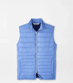 Fashion Peter Millar Crown Elite Light Vest Atlantic Blue
