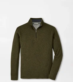 Online Peter Millar Crown Sweater Fleece Quarter-Zip Black