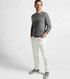 Hot Peter Millar Dover High V-Neck Gale Grey