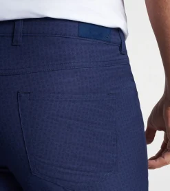 New Peter Millar eb66 Skull In One Performance Five-Pocket Pant Navy