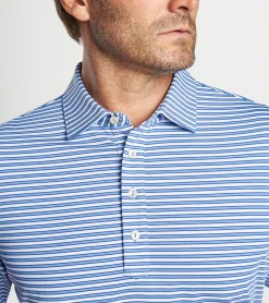 Sale Peter Millar Empire Performance Jersey Polo Bonnet