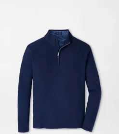 Hot Peter Millar Excursionist Flex Performance Pullover Navy