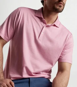 Fashion Peter Millar Excursionist Flex Polo Atlantic Blue