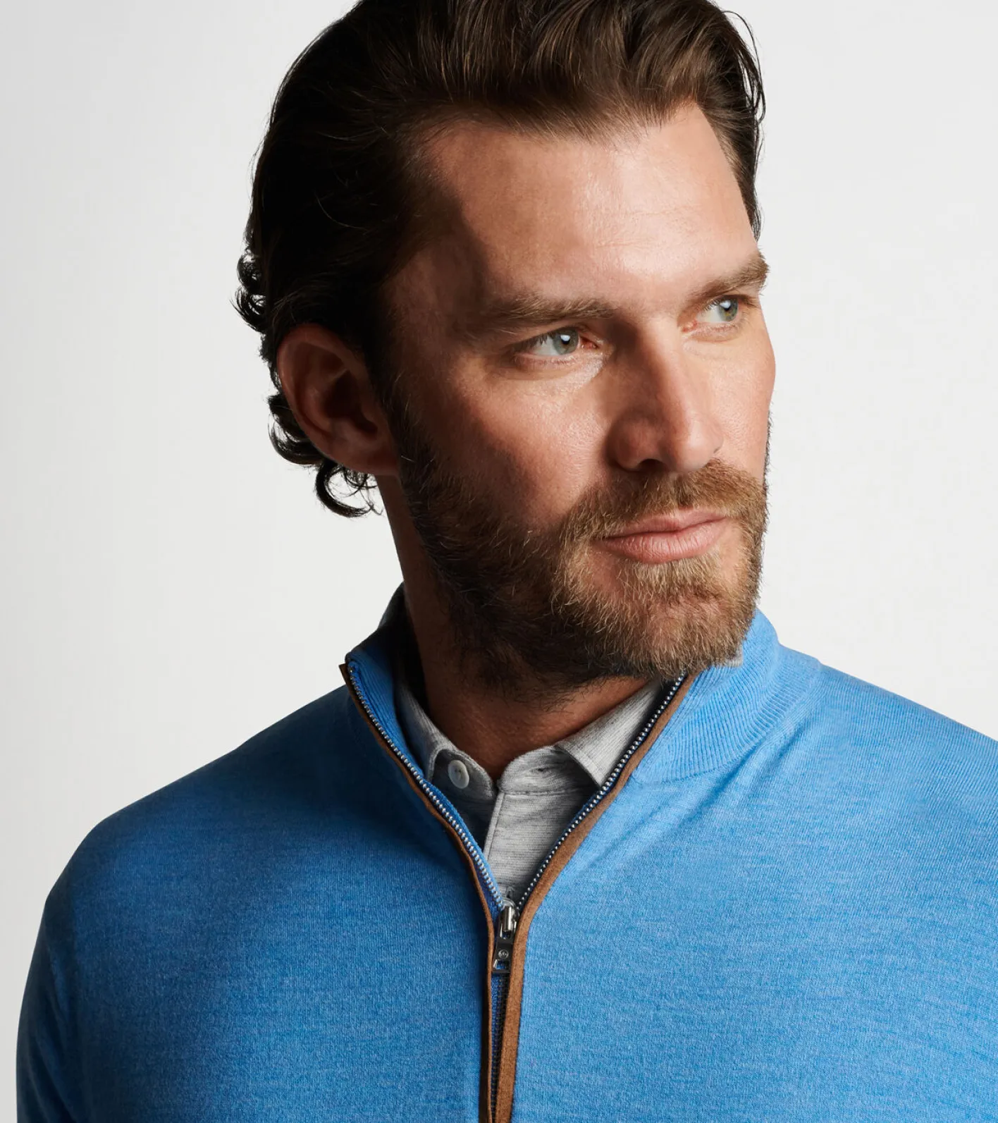Hot Peter Millar Excursionist Flex Quarter-Zip BALTIC BLUE