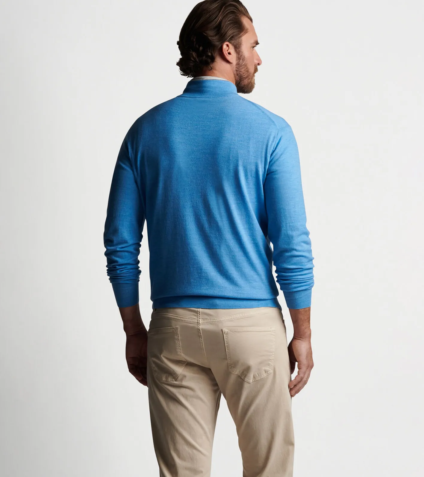 Hot Peter Millar Excursionist Flex Quarter-Zip BALTIC BLUE