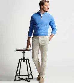 Clearance Peter Millar Excursionist Flex Quarter-Zip Black