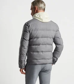 Online Peter Millar Excursionist Lite Quilted Bomber Gale Grey