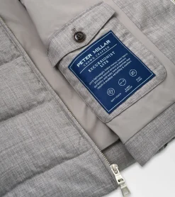 Online Peter Millar Excursionist Lite Quilted Bomber Gale Grey