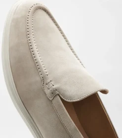 Discount Peter Millar Excursionist Nubuck Venetian Loafer BLUE PEARL