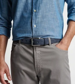 Best Peter Millar Excursionist Suede Belt Chestnut