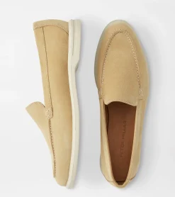 Sale Peter Millar Excursionist Venetian Loafer Desert Sand