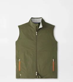 Best Peter Millar Flex Adapt Full-Zip Vest Loden