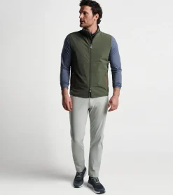 Best Peter Millar Flex Adapt Full-Zip Vest Loden