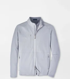 Best Peter Millar Flex Adapt Wind Cheater Shell Gale Grey