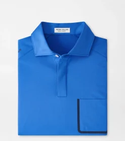 Online Peter Millar Forge Performance Jersey Polo Sapphire