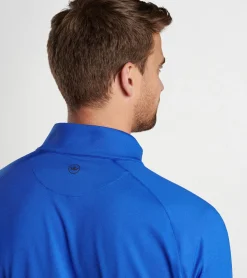 Best Peter Millar Forge Performance Quarter-Zip Sapphire