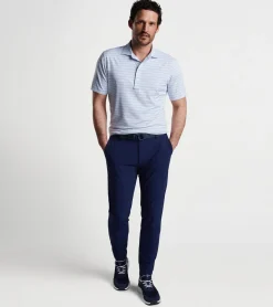 Online Peter Millar Garcia Performance Jersey Polo VIOLET MIST