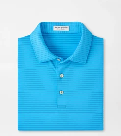 Online Peter Millar Hemlock Performance Jersey Polo CARRIBEAN