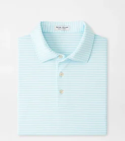 Online Peter Millar Heritage Performance Jersey Polo Celeste