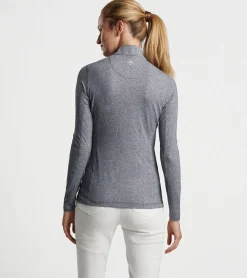 Outlet Peter Millar Hexagons Print Sun Shirt Black