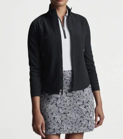 Clearance Peter Millar Jameson Flex Adapt Full-Zip Jacket Black