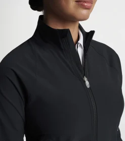 Clearance Peter Millar Jameson Flex Adapt Full-Zip Jacket Black